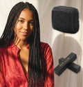 Afro Kinkys Bulk Human Hair for Braiding (18", Natural Color, 50g)
100% Unprocessed Soft Human Hair Bundles for Boho Braids, Twists, Dreadlocks and Loc Repair, Kid Friendly, Protective Styles