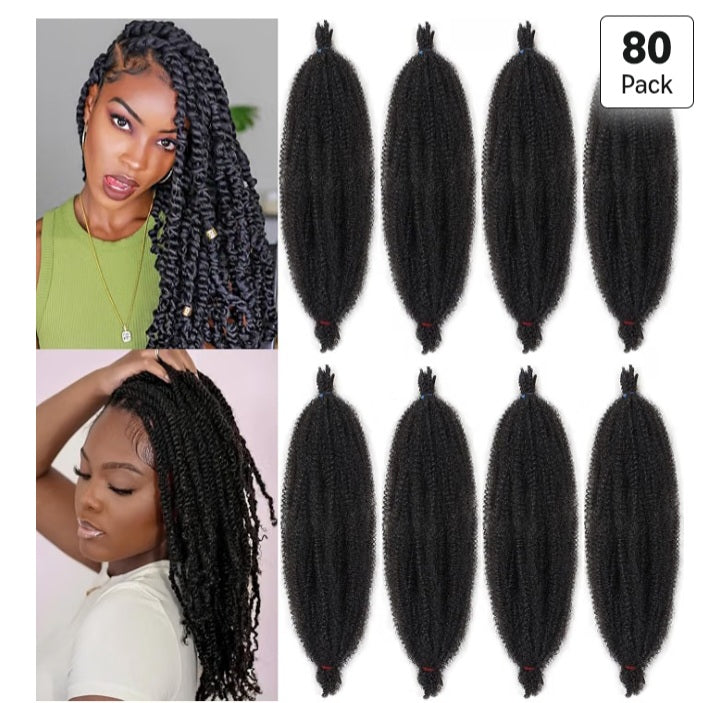 Springy Afro Twist Braiding Hair