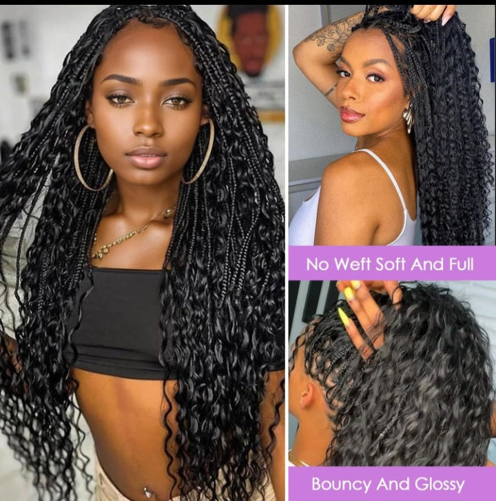 Deep Wave Bulk Hair For Braiding