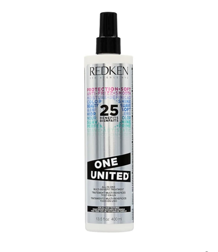 Redken One United Leave-In Conditioner – Heat Protectant & Detangler Spray