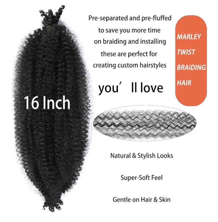 Afro Kinky Braiding Hair Extensions