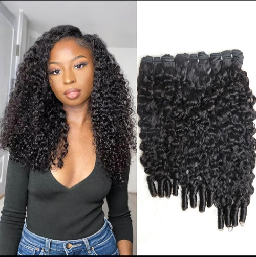 Burmese Curly Brazilian 100% Virgin Hair Bundles