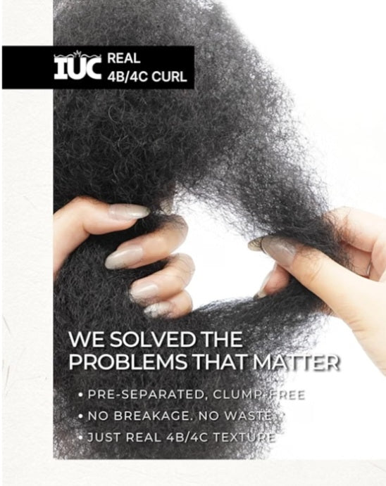 Kinky Bulk Human Hair for Braiding (16 Inch, Natural Color #1B, 50g)
100% Unprocessed Soft Human Hair Bundles for Boho Braids, Twists, Dreadlocks and Loc Repair, KidFriendly, Protective Styles