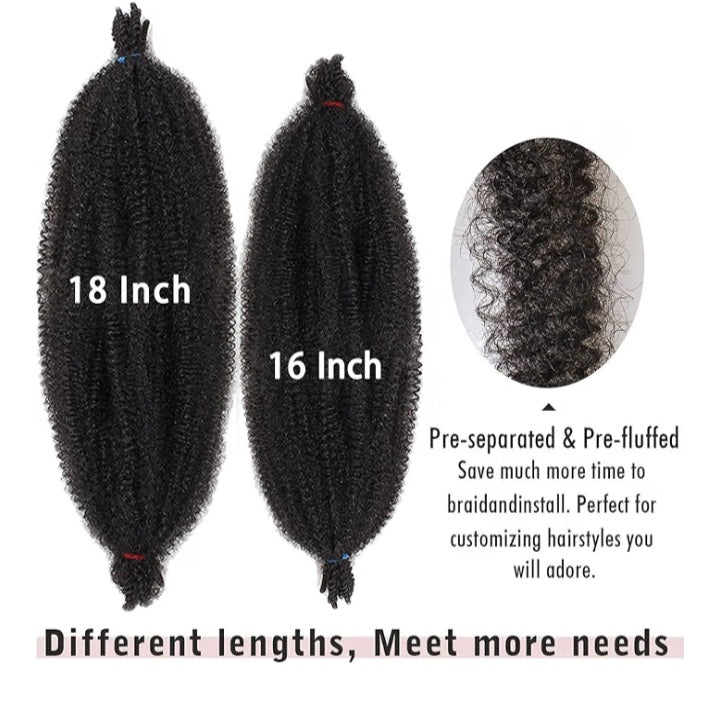 Springy Afro Twist Braiding Hair