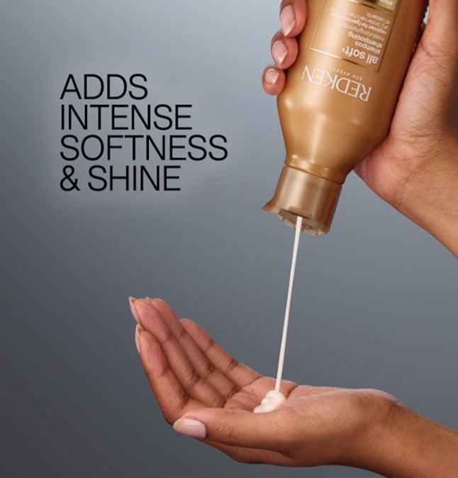 Redken All Soft Shampoo – For Dry, Brittle Hair
