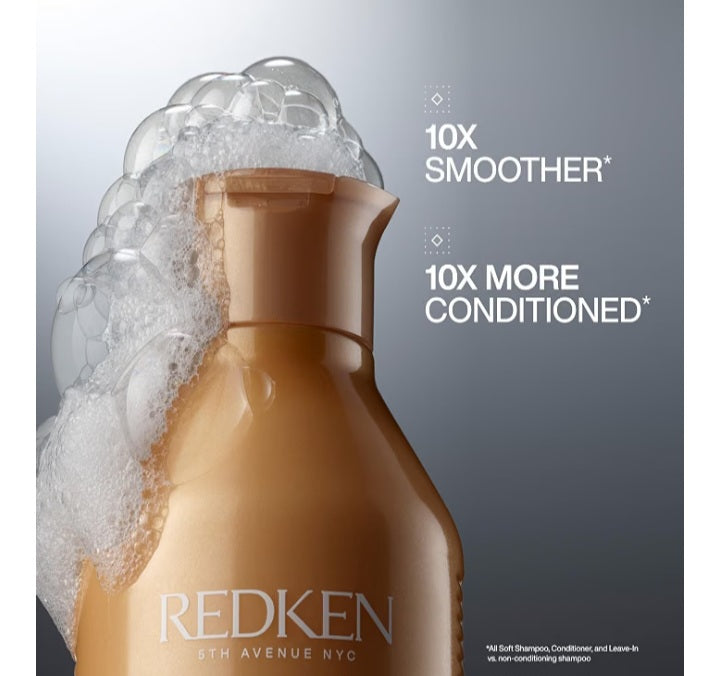Redken All Soft Shampoo – For Dry, Brittle Hair