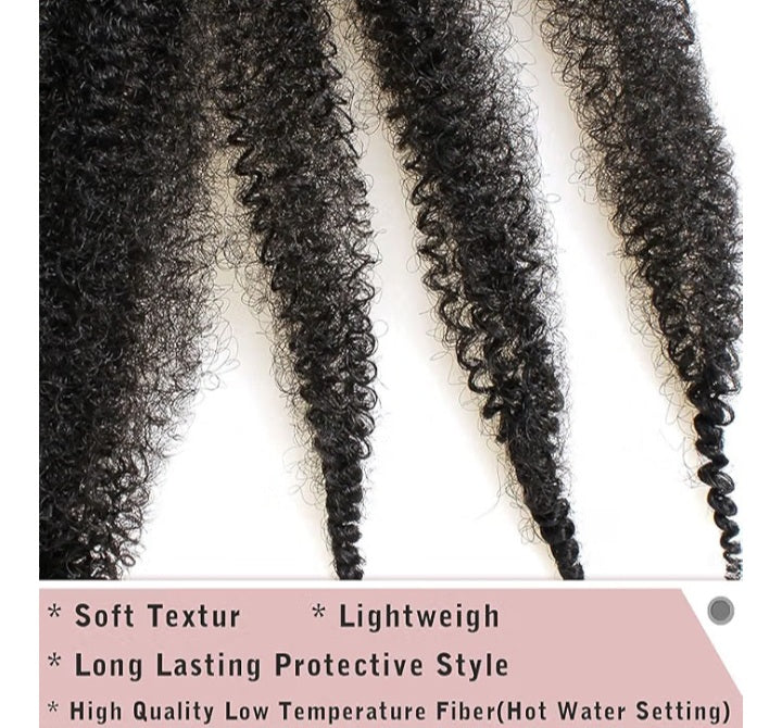 Springy Afro Twist Braiding Hair