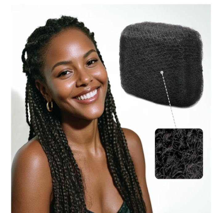 Kinky Bulk Human Hair for Braiding (18 Inch, Natural Color #1B, 50g)
100% Unprocessed Soft Human Hair Bundles for Boho Braids, Twists, Dreadlocks and Loc Repair, KidFriendly, Protective Styles